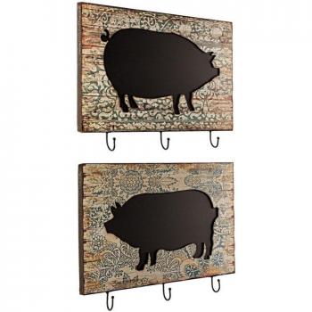 Set di 4 Cornici in Legno 59x6x44,5 (Iperbriko)