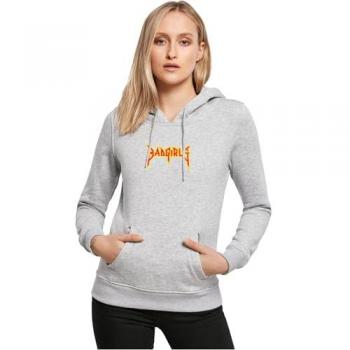 Miss Tee Badgirls Heather Grey Women’s Hoodie – Medium