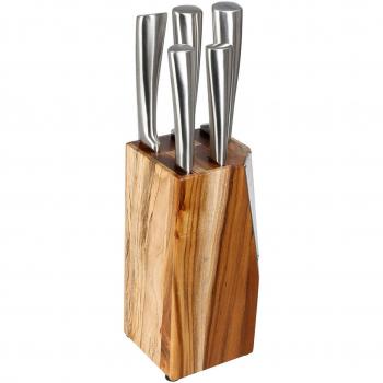 5 Knife Acacia Block