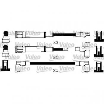 Ensemble de câbles d'allumage VALEO 346577