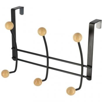 Tendance Metal Hook 6 Madera Negra