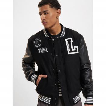 Veste d’extérieur Lonsdale Oxford noir, petite taille