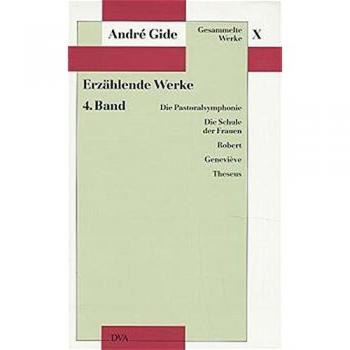 André Gide Gesammelte Werke, 12 Bde., Bd.10, Erzählende Werke