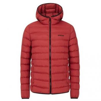 Prtbasso veste en duvet rouge pour hommes, M