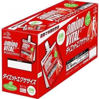 Gelatina Energetica Ajinomoto Amino-Vital 180g x 6