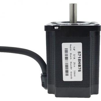 Nema 23 Hybrid Stepper Motor 57BYG 76mm 2 Phase 1.8 Degree 3.1A 2N.m