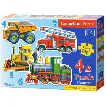 Castorland Klassisches Fahrzeug‑Puzzle 22 Stück