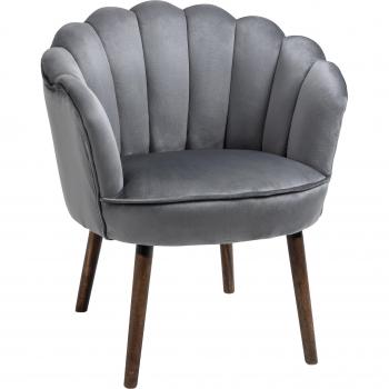 Poltrona HOMCOM 66x66x78,5 cm en color gris