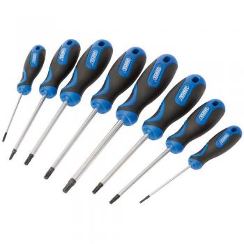 Draper 8 piece Draper TX-STAR and TX-STAR Security Screwdriver Set 865TXT/8 34251
