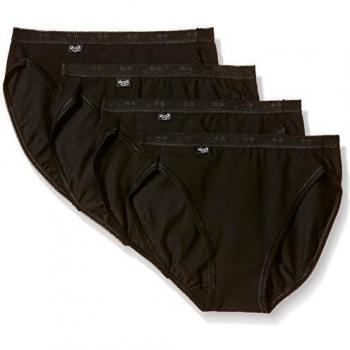 Sloggi Basic+ Tai 4 Calzoncillos Mujer Negro 48