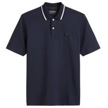 Marc O'Polo Herren Poloshirt in Marineblau L