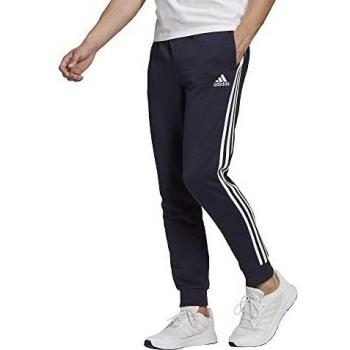Adidas Sportswear French Terry Tapered Cuff Pants – Blue (L)