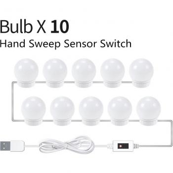USB LED Schminklampe mit dimmbarem Licht
