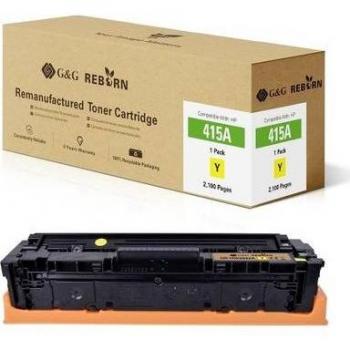 Toner HP 415A Y Reborn 212 – 2100 Pagine
