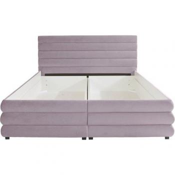 LeGer Home By Lena Gercke: Polsterbett „Maylis“ – Rosa (Rosé) – 192 × 211 cm