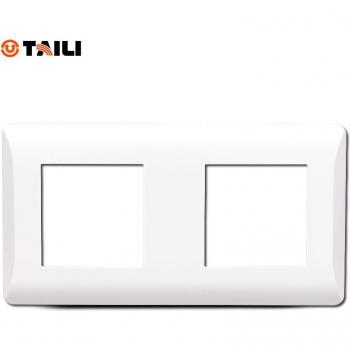 Interrupteur Mural Double Port – Plaque Frontale 150×80 mm