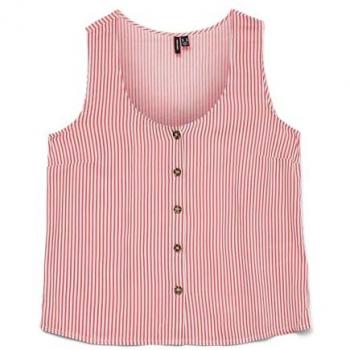 VMBumpy Top Vero Moda Rosso Standard Fit