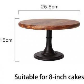 Soporte para tartas de madera