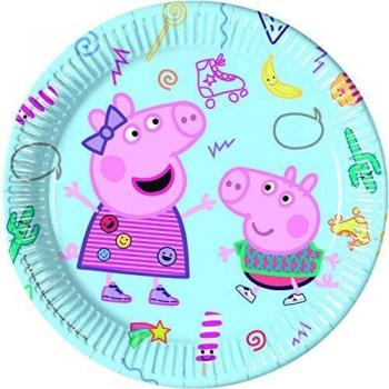 Peppa Pig 8-Plate Party Stack – 23cm each