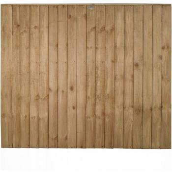 Forest Garden Closeboard Fence Panel