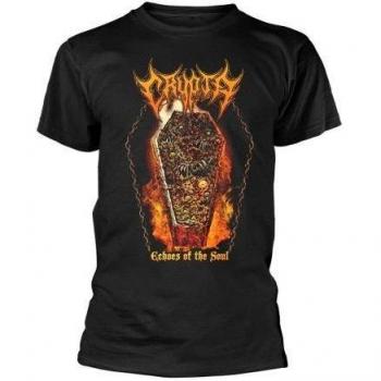Crypta Unisex Volwassen T-shirt met Achterprint Echoes Of The Soul