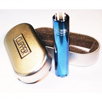 True Blue Turquoise Metal Light