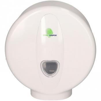 Dispensador de Papel Higiênico Jumbo Branco em ABS