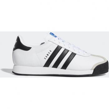 Baskets Adidas SAMOA Running Blanches Unisexe ORIGINALS 675033 Blanc/Noir