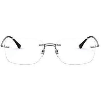 Ray-Ban Unisex-Brillengestelle 0RX 8750 1128 56, Silber