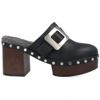 Botines Zuecos Ego 9827-06 Negro Noa Harmon Mujer 36