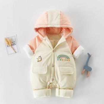 Traje Nieve Unisex Bebé, Abrigo Cálido Algodón 0-18 Meses