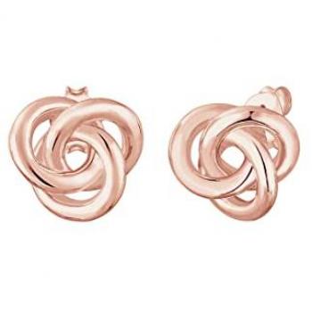 Elli Damen Ohrstecker Knoten 1 ct Silber