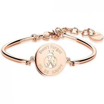 Bracciale Coccinella in acciaio gold Brosway BHK52