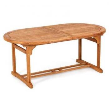 Tavolo Texas Oval Allungabile per Esterni 150/200x90