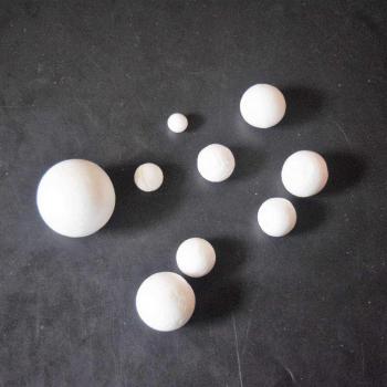 6cm White Styrofoam Ball