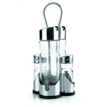 Juego Vinagrera Basic 4 piezas Lacor