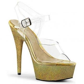 Pleaser Frauen-Delight 608HG/C – Sandalen