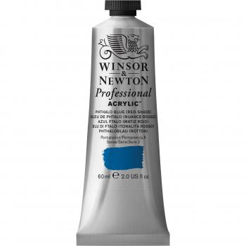 Winsor & Newton Profi-Acrylfarbe – Phthaloblau mit Rotton, 60 ml