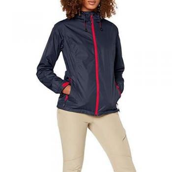 CMP Women's Breathable Rain Jacket Black Blue L