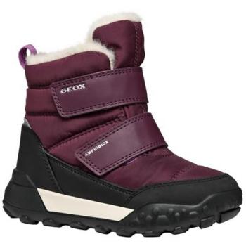 Stivali Geox J Trekkyup Girl Bordeaux