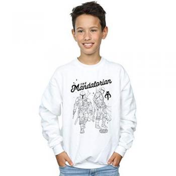 Felpa Star Wars Profilo Cacciatore per Bambini