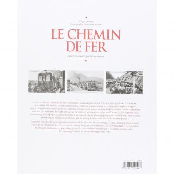 Le chemin de fer à travers la carte postale ancienne