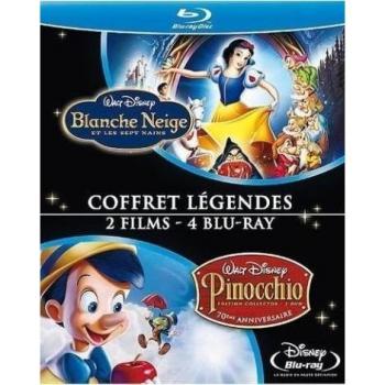 Collection Blanche Neige, les Sept Nains & Pinocchio – Blu‑Ray