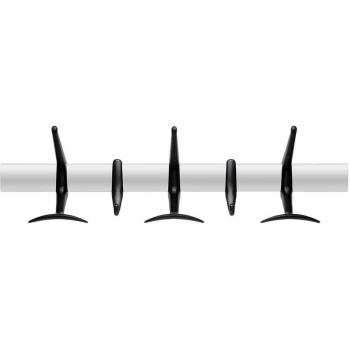 Hanger murale Kartell 60 cm, finition noire