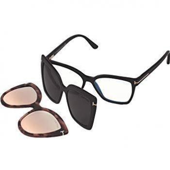 Tom Ford Sunglasses, female, Black, 53 MM, Black Optical Frame Clip Style, Accessories