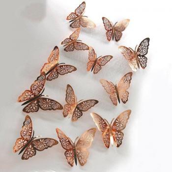 Papillons Muraux 3D