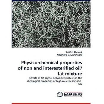 Physico-chemical properties of non and interesterified oil/fat mixture: Effects of fat crystal network structure on the rheological properties of high oleic-stearic acid fats
