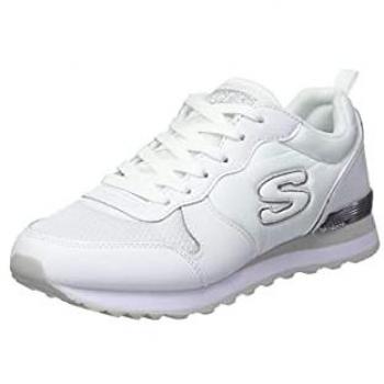 Basket Femme Skechers 70506 Blanc – Toile & Lacets