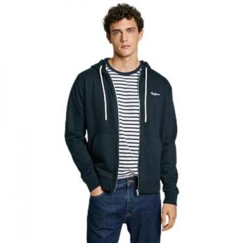 Pepe Jeans Full‑Zip Pullover – Dulwich Blue, Size 2XL