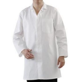 Männer Hygienekleidung Weiß Polycotton XL Größe X-Large